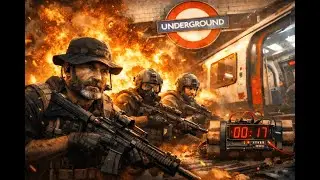 Call of Duty MW 3 Ending Mission | Saving London Subway