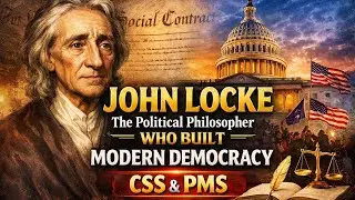 John Locke&rsquo;s Political Philosophy | Foundation of Modern Liberal Democracy | Complete CSS & PMS