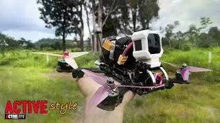5 inch FPV FREESTYLE [PRACTICE] - DJI DIGITAL SYSTEM || DJI ACTION2 FOOTAGE [2.7K] FPV THAILAND