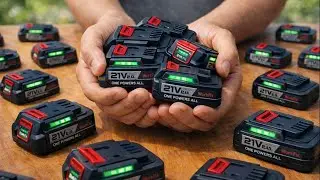 Не выбрасывайте старый аккумулятор от дрели! Этот секрет поможет вам восстановить его всего за 1 миz