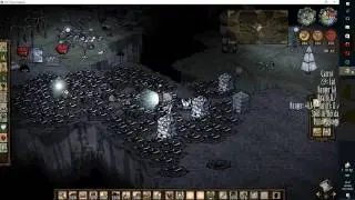 Farming bunnymen in Don't Starve Together