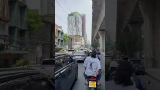 Crazy traffic in Bangkok #motorcycle #automobile #travel #bangkok #thailand #biketaxijoy #roadtrip