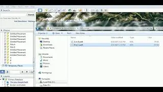 How to combine multiple Google Earth paths into a single path.