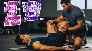 Vivia dizendo queEU era macho demais até o personal me corrigir no espelho da academia daquele jeito