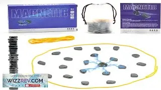 Magnetic Chess Game with 24 Stones Christmas Family Games for Kids