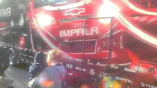 NASCAR HAULER PARADE JOLIET IL 2011.AVI