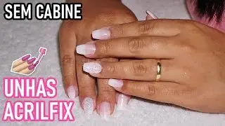 ALONGAMENTO ACRILFIX  - com $ 50 Reais // Joelma Daiane