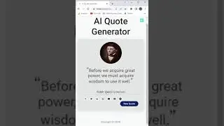 AI Quote Generator thetexvn.com