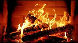 🔥 Warm Fireplace Sounds 4K | Crackling Fire Ambience &bull; No Music &bull; Cozy Night