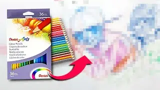 Pentel Arts Lapices de colores Baratos  ¿Valen la Pena?