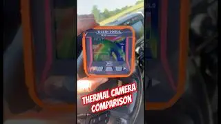 Klein vs Flir Thermal Imaging Camera #tools #Klein #Flir #construction