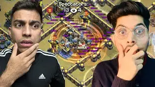 This shocked Sumit007 And Me (clash of clans)
