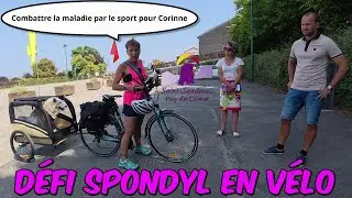 D&eacute;fi SPONDYL &agrave; v&eacute;lo avec Corinne et coup de projecteur sur  SAINT SANDOUX avec Martine
