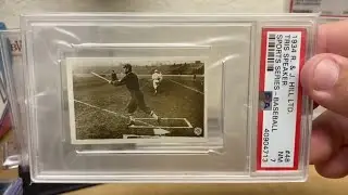 Dallas Card Show Recap 53 Bowman Reese, Playing days Ruth, Jordan, Trout.