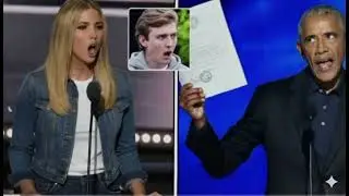 Barack Obama once again provesthe calm intelligence #barackobama #inspiringmoments #ivankatrump 