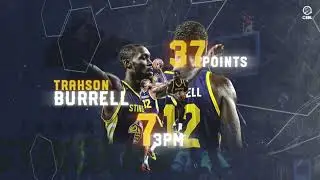 6.7 G Trahson Burrell 37 Points (CEBL DEBUT)