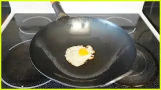 How well does a Wok cook a Fried egg