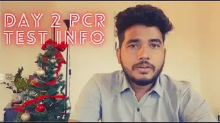 Day 2 PCR test #Vlog 1 #Uk_Travel update