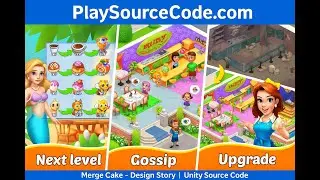 Merge Cake - Design Story Unity Source Code &ndash; Buy & Reskin at Playsourcecode.com