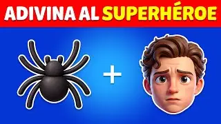 Adivina al Superh&eacute;roe con solo 2 Emojis! 🕷🦸 Quiz de superh&eacute;roes de Marvel y DC | Beaver Quiz - ESP