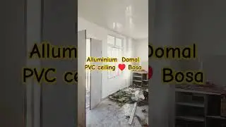 Alluminium Domal PVC ceiling &hearts;️ bosa #love