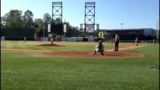 Justin Hughes #22. Catcher. Showtime Baseball. Vancouver. Washington.