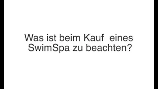 SWIMSPA EXPERTE erkl&auml;rt: Darauf sollten Sie beim Kauf achten!