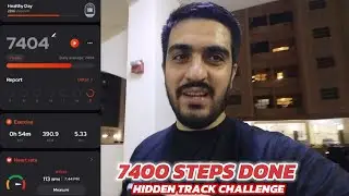 🚶&zwj;♂️ Long Walk Challenge | Found a Hidden Jogging Track 😍 | 7400 Steps Done!
