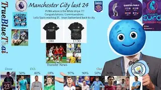 City24. 19/7/25.  Puma forgot a strip ?. Eddy out James in . Leila Spain march on .