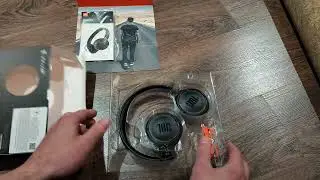 Распаковка Наушники JBL TUNE 560 BT Black из Rozetka