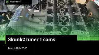 Skunk2 Tuner 1 cams for a GSR factory cam gears