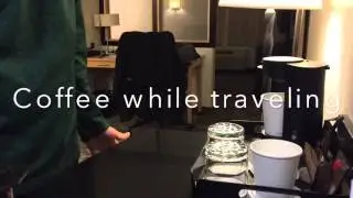 Coffee while traveling (with an Aeropress)