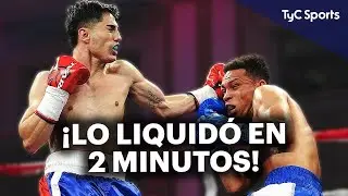 &iexcl;TREMENDO KO! MIRCO CUELLO MAND&Oacute; A LA LONA A SU RIVAL EN EL PRIMER ROUND Y RETUVO EL CINTUR&Oacute;N 🥊