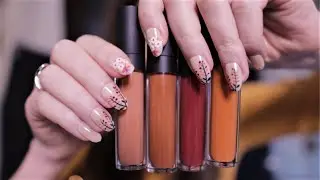 ASMR Trying on Fall lipsticks 💄🍁🍂| Autumn people lipstick collection by Cozykitsune