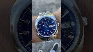 Автоматические часы Orient Heritage с синим циферблатом