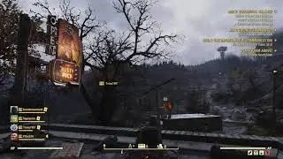 Fallout 76 nuking a trap camp over frogs