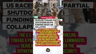 US Races Toward Partial Shutdown as DHS Funding Deadline Collapses