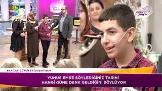 Yunus Emre'nin hafızası herkesi şaşkına çeviriyor!