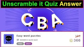 Easy word puzzles Quiz Answer | Unscramble Quiz Answers | Videofacts
