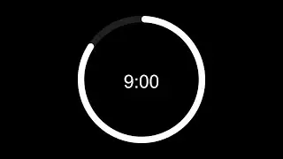 9 Minute Clean Timer Countdown