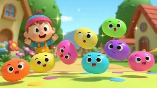 Fall Guys Jelly Beans Bounced the Wrong W | Nursery Rhymes for Kids & Baby Songs