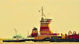 Reinauer Transportation Company's ATB LAURIE ANN REINAUER with barge RTC 85