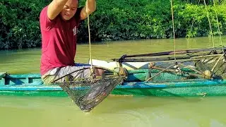 KING CRABS(ALIMANGO)HUNTING USING BENTOL TRAP | CATCH & COOK (mini)VLOG Ep 4