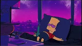 Deep sleep ambient music | 2 hours with Bart Simpson.