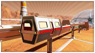 Меня отправили на Марс СТРОИТЬ ПОЕЗДА в Surviving Mars: Martian Express.