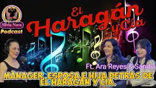 Manager, esposa e hija detras de el Haragan y Cia ft. Ara Reyes y Sandy / charlando con silvia nava