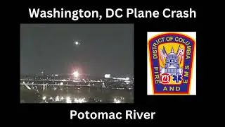 Washington, DC Plane and Helicopter Midair Collision Incident Audio 1/29/25