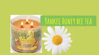 Candle review -YANKEE HONEY BEE TEA 🐝 🍯