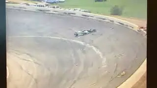 Derek Daly crash 1984 Michigan 500 photos+video