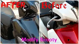 Hero Maestro Modified Scooty Modification